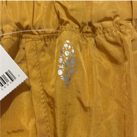 Free People FP Movement The Way Home Shorts, Varsity Gold, sz L - Picture 9 of 14